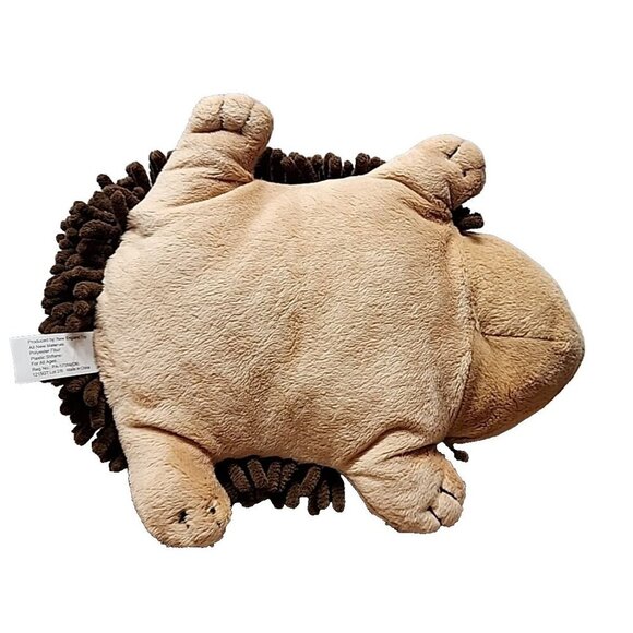 Hedgehog Plush ABC Bakers Brown 12 Inch Pink Daisy Stuffed Animal Soft Toy - Picture 6 of 10